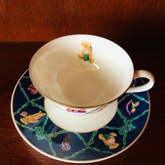 テディベア絵柄の可愛いティーカップ　　コーヒーカップの画像