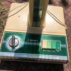 レトロな扇風機National動作okの画像