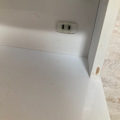 ドレッサー　ピンク色　コンセント付きの画像