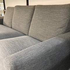 取りに来れる方限定！カウチソファーです！の画像