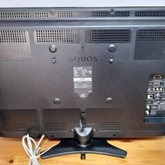 【B127】シャープ　液晶カラーテレビ　アクオス　32インチ　2011年製　動作確認OKの画像