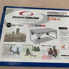 美原店 キャンパーズコレクション マスコットテーブル キャンプ用品　ミニテーブルの画像