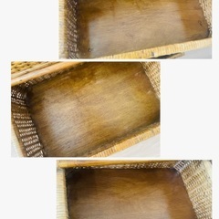 藤の棚　ラタンチェスト　　の画像