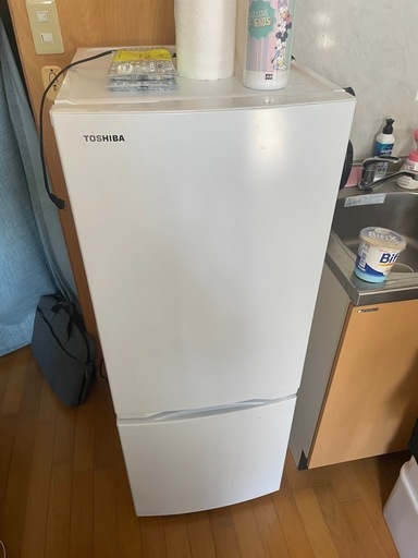 ☆引き取り希望1☆TOSHIBA 冷蔵庫 GR-T15BS(W) ホワイト
