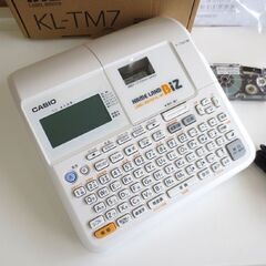 CASIO/カシオ ラベルライター NAME LAND BiZ KL-TM7 未開封9ｍｍ1本付き 動作確認済 ネームランド 札幌 北20条店の画像