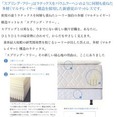 ブランドベッド（Sealy）ダブルサイズの画像