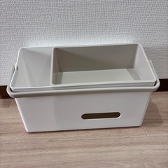 【美品】収納ボックス ベッドに掛けて使える デイリーケアオーガナイザーの画像