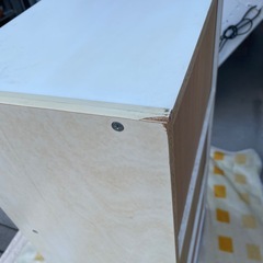 【0円】カラーボックス・幅47.5×奥行29.5×高さ89cm・無料の画像