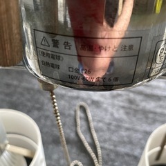 白熱電球照明器具の画像
