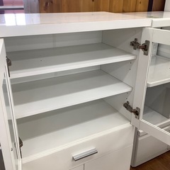 2枚扉食器棚【トレファク 川越店】の画像