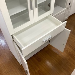 2枚扉食器棚【トレファク 川越店】の画像