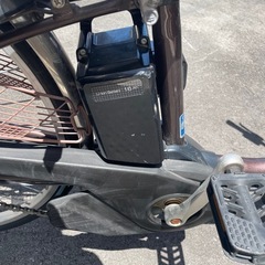 パナソニック電動アシスト自転車。バッテリー最大16Ahの画像