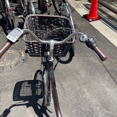 パナソニック電動アシスト自転車。バッテリー最大16Ahの画像