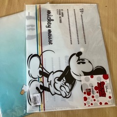 新品ディズニー　クリアファイルの画像