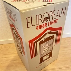 時計付きファイバーライト【未使用品】の画像