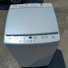 USED【AQUA 】全自動洗濯機　2018年製品　7.0kgの画像