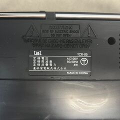 【動作品】takt TCR-05 ラジカセ AM/FM カセット再生OKの画像