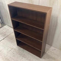 J348⭐️４段　木製　収納家具　の画像