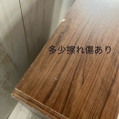 J348⭐️４段　木製　収納家具　の画像