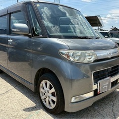 【支払総額13.8万円】お手頃タントカスタム車検令和9年7月機関良好 パワスラ TV HDDナビ ETC 車検2年付きでこのお値段！！の画像