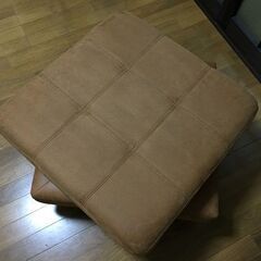 【リサイクルストアスターズ吉野店】触り心地良いソファ‼ 関家具 RELAX FORM オットマン キャメルの画像