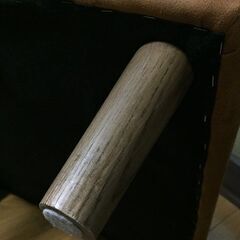【リサイクルストアスターズ吉野店】触り心地良いソファ‼ 関家具 RELAX FORM オットマン キャメルの画像