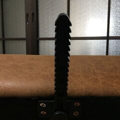 【リサイクルストアスターズ吉野店】触り心地良いソファ‼ 関家具 RELAX FORM オットマン キャメルの画像