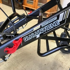 ロ2507-567  介護用 折りたたみ車椅子 ケース付き バラ売り不可 中古美品の画像