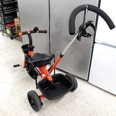 boso trike 三輪車 オレンジ/ブラック 舵取り棒付き 札幌市 北区 屯田の画像