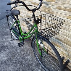 中古自転車 変速無し 26インチ LEDダイナモ 軽整備済み 防犯登録対応 町田市 相模原市 MM783の画像