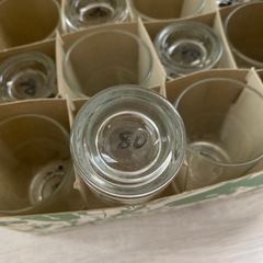 6【80ml】ガラスコップ12個の画像