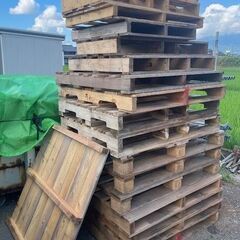 木製中古パレット　【30枚以上あります】の画像