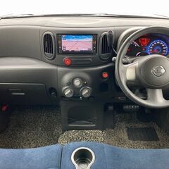 常時展示車が約200台ある大垣店だからこそ実車が見れる！触れる！審査が心配...それなら【オトロン】にお任せください‼【審査通過率驚異の95％】/日産 キューブ 　１５Ｘ　インディゴセレクションの画像