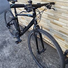 中古自転車 3×8段変速 470MM ビアンキ クロスバイク軽整備済み 防犯登録対応 町田市 相模原市 MM784の画像