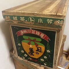昭和レトロ　茶箱の画像