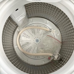 【中古品】Haier ハイアール 全自動洗濯機 5.5kg JW-U55A 2023年製 ホワイト 生活家電の画像