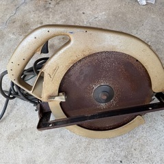 ★実働品★makita製★電動のこぎり★ゴールド 約30cm★送料込★の画像