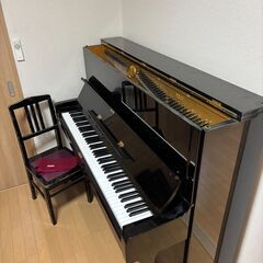 YAMAHA ピアノ（アップライト）￥0円お譲りします。の画像