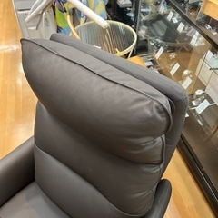 【リサイクル市場エコ伊川谷】 NITORI / ニトリ 電動リクライニングパーソナルソファ レザー 本革 2モーター 幅76奥行84高さ105cm【取りに来られる方限定】の画像