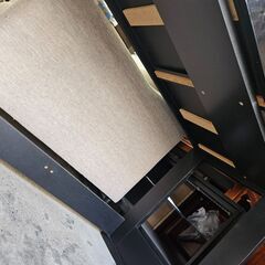 リサイクルショップどりーむ天保山店　No3569　デスク　学習机　ブラックの画像