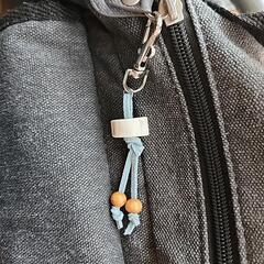 鹿の角キーホルダー⑱　ハンドメイドの画像