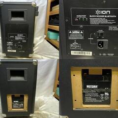 ION  Block Rocker Bluetooth PORTABLE SOUND SYSTEM スピーカーSystem 電源アダプター付きの画像