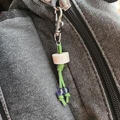 シカ角キーホルダー⑲　ハンドメイドの画像
