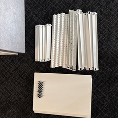 スチール棚　白の画像