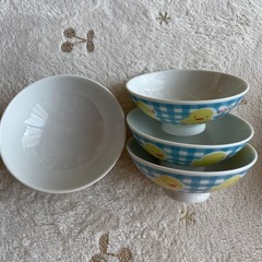 食器　お茶碗　子供用　飯碗　汁碗の画像
