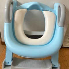 トイレトレーナー トイレトレーニング 練習 折りたたみ 補助便座 踏み台の画像