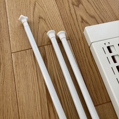 つっぱり棒、棚の画像