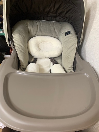 10/4までの出品【美品・電動バウンサー】ネムリラ　音楽＆スウィング機能付き｜ベビザらス購入・クッション＆枕付き！ 