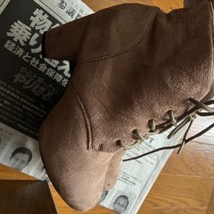 レディース　ショートブーツ　Mサイズ　の画像