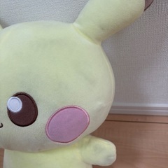 ポケピースのピカチュウのぬいぐるみの画像